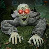 Groundbreaker Zombie | Sound & Flashing Eyes Halloween Prop Outdoor Halloween Decorations - The Eezee Shop