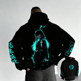 Muichiro Tokito Fleece Hoodie | Demon Slayer Plus Size Pullover Hoodies & Sweatshirts - The Eezee Shop