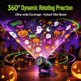 Rotating Halloween Projector Light | 16 Pattern USB Lamp Halloween Lights - The Eezee Shop