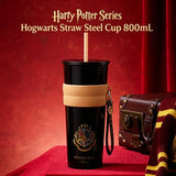 Wizard School Insulated Tumbler | 800ml Stainless Straw Cup Mugs & Drinkware - The Eezee Shop