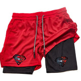 Superhero 2-in-1 Running Shorts | Men's Gym Shorts with Pocket Shorts - The Eezee Shop