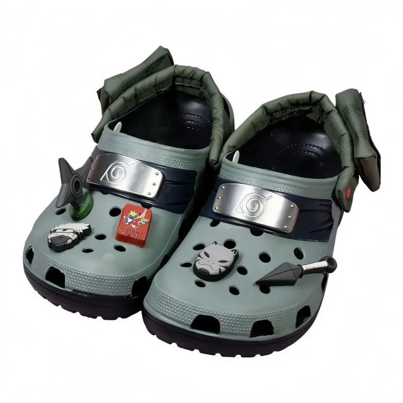 Kakashi & Itachi Cave Shoes | Naruto Anime Beach Slippers Slippers & Sandals - The Eezee Shop