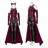 Wanda Maximoff Cosplay Outfit | Red Top, Pants, Cloak & Headpiece Cosplay Costumes - The Eezee Shop