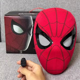 Miles Morales Light-Up Mask | Moving Eyes Ring Control 1:1 Cosplay Masks & Helmets - The Eezee Shop