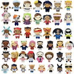 New Hello Kitty Plush Anime Toy Doll with Clothes Stuffed Soft Plush Children Birthday Gifts