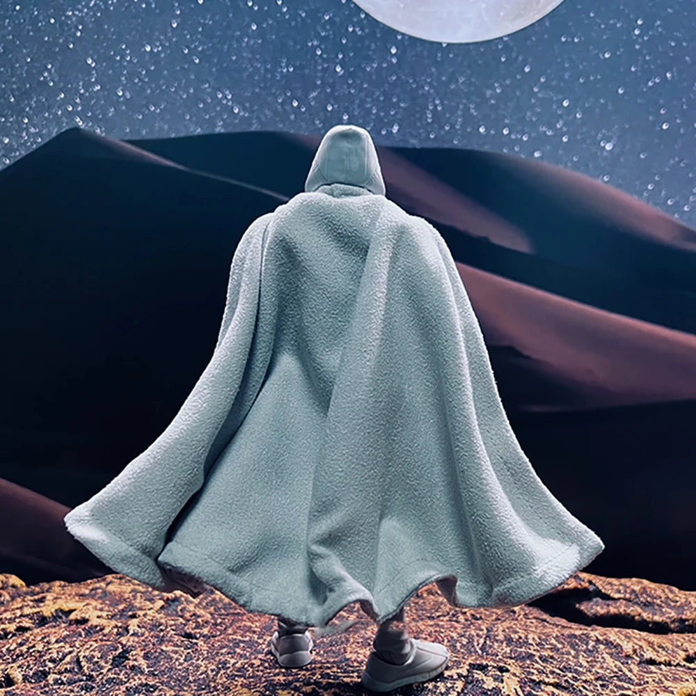 1/12 Moon Knight White Cloak | 6" Action Figure Accessory Figure Accessories - The Eezee Shop