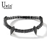 Black Panther Iced Out Tennis Bracelet | 5mm CZ Hip Hop Bracelet Jewelry - The Eezee Shop