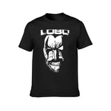 Lobo Graphic T-Shirt | Men's White Summer Comic Tee Graphic Tees - The Eezee Shop