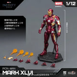 Iron Man MK45 Model Kit | 1/12 Infinity Saga Poseable Figure Collectible Figures - The Eezee Shop