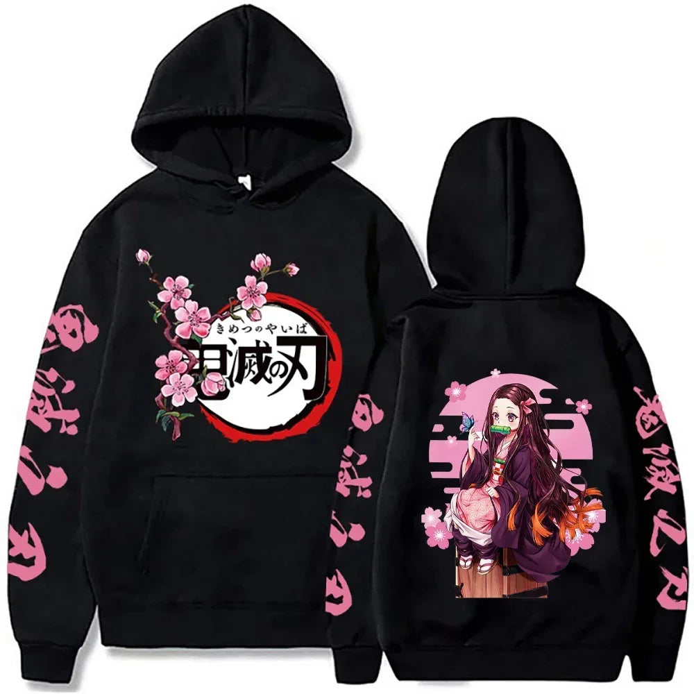 Demon Slayer Graphic Hoodie | Unisex Sports Sweatshirt Hoodies & Sweatshirts - The Eezee Shop
