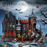 Vampire Castle Building Block Set | 4056-Piece Gothic Model Building Block Sets - The Eezee Shop