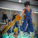 Vegito 38cm Statue with 3 Heads | Dragon Ball Z Figure Collectible Figures - The Eezee Shop
