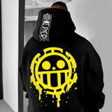Kids Trafalgar Law Hoodie | One Piece Parent-Child Sweatshirt Hoodies & Sweatshirts - The Eezee Shop