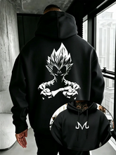 Majin Vegeta Fleece Hoodie | Dragon Ball Super Warm Pullover Hoodies & Sweatshirts - The Eezee Shop