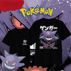 2026 Summer Pokémon Anime KAOS PIKACHU EVOLUTION 100% Pure Cotton Anime Tshirts - The Eezee Shop