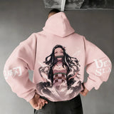 Nezuko Kamado Hoodie | Demon Slayer Parent-Child Sweatshirt Hoodies & Sweatshirts - The Eezee Shop