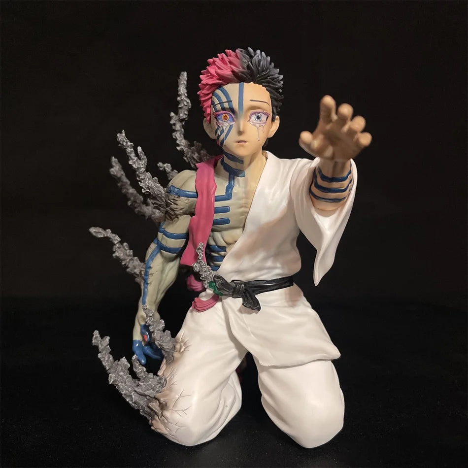 Akaza Kneeling Figure | Demon Slayer Final Confession Statue Collectible Figures - The Eezee Shop