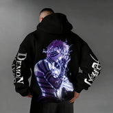 Demon Slayer Graphic Hoodie | Unisex Street Casual Pullover Hoodies & Sweatshirts - The Eezee Shop