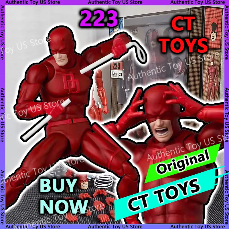 Daredevil Comic Version Figure | Articulated Collectible Collectible Figures - The Eezee Shop