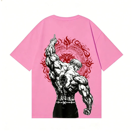 Escanor Lion's Sin of Pride Seven Deadly Sins Graphic T-Shirt High-Quality Anime Streetwear Tee for Men & Women Anime Tshirts - The Eezee Shop