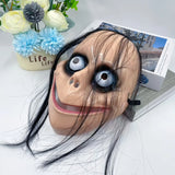 Creepy Clown Mask with Wig | Funny Halloween Prank Mask Halloween Masks - The Eezee Shop