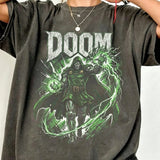 Doctor Doom Vintage T-Shirt | Unisex Retro Comic Graphic Tee Graphic Tees - The Eezee Shop