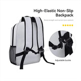 Satoru Gojo 3D Backpack Set | Laptop Bag with Pencil Case Backpacks - The Eezee Shop