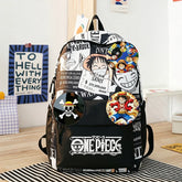 One Piece Luffy Backpack | Unisex Travel & School Bag Backpacks - The Eezee Shop