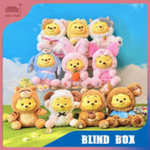 Winnie The Pooh Naughty Party Blind Box Desktop Collectible Plush Pendant Mystery Doll Toy for Girls Birthday Decoration Gift