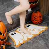 Pumpkin Shaped Bath Rug | Non-Slip Fall Door Mat Rugs & Doormats - The Eezee Shop