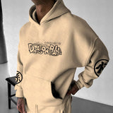 Goku Khaki Hoodie | Dragon Ball Kanji Sleeve Pullover Hoodies & Sweatshirts - The Eezee Shop