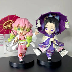 Demon Slayer Plum Rain Figure Kimetsu No Yaiba Anime Action Doll Collectible Statue Anime Figure - The Eezee Shop