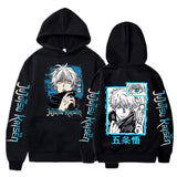Satoru Gojo Oversized Hoodie | Jujutsu Kaisen Unisex Pullover Hoodies & Sweatshirts - The Eezee Shop