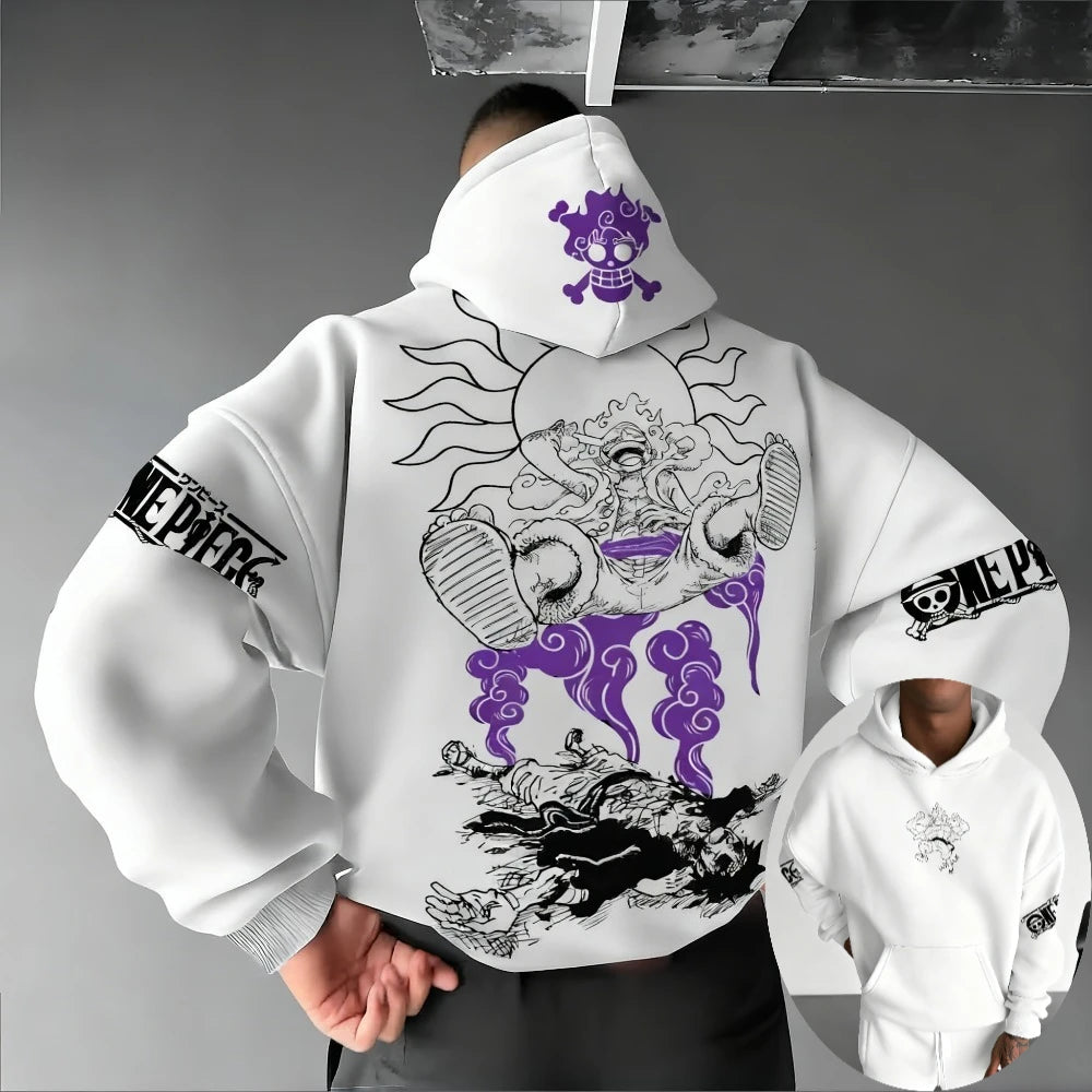 Monkey D. Luffy Hoodie | One Piece Parent-Child Sweatshirt Hoodies & Sweatshirts - The Eezee Shop