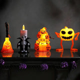 Skeleton Flameless LED Candle | Flickering Halloween Decor Halloween Lights - The Eezee Shop