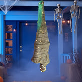 65" Animated Hanging Cocoon Corpse | Light-Up Halloween Prop Outdoor Halloween Decorations - The Eezee Shop