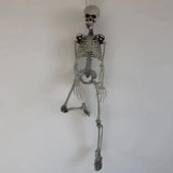 Full-Size Posable Skeleton | Halloween Yard & Haunted House Prop Outdoor Halloween Decorations - The Eezee Shop