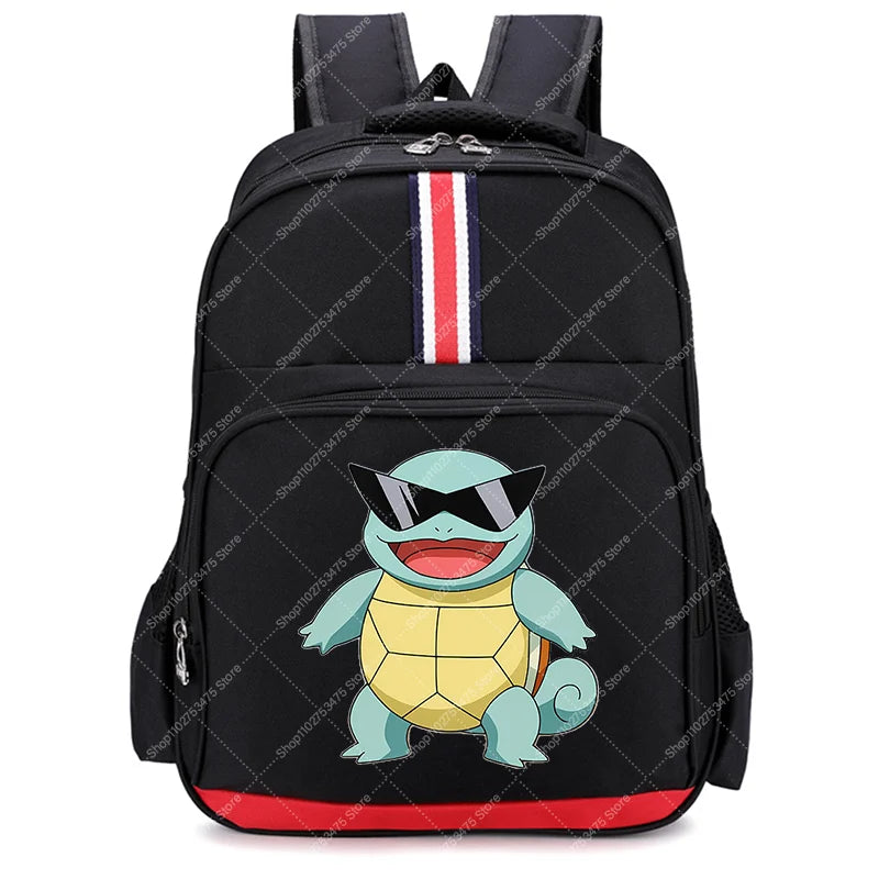 Pokemon Kids Backpack | Squirtle & Psyduck Large School Bag Backpacks - The Eezee Shop