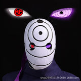 Obito Uchiha Light-Up Mask | Naruto Sharingan Cosplay Helmet Cosplay Masks & Helmets - The Eezee Shop