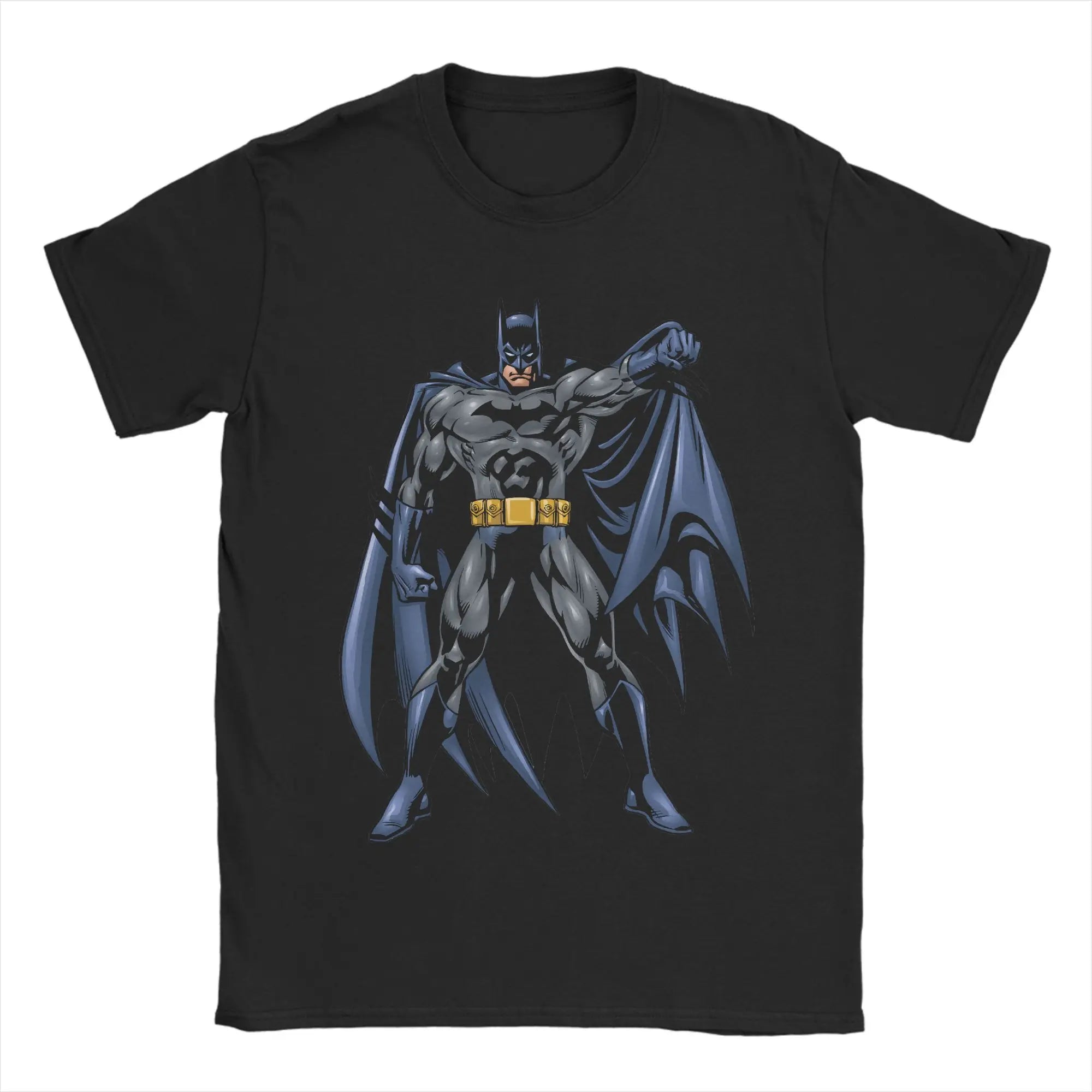 Bat Hero Cotton T-Shirt | Men's Aesthetic Graphic Tee Graphic Tees - The Eezee Shop