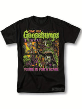Goosebumps Slappy & Ghost Retro T-Shirt | 90s Horror Tee Graphic Tees - The Eezee Shop
