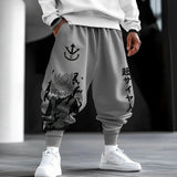 Dragon Ball Z Y2K Joggers | Men's Anime Streetwear Trousers Joggers & Pants - The Eezee Shop