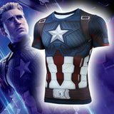 Superhero Gym T-Shirt | Unisex Quick-Dry Cosplay Sports Tee Gym & Compression Wear - The Eezee Shop