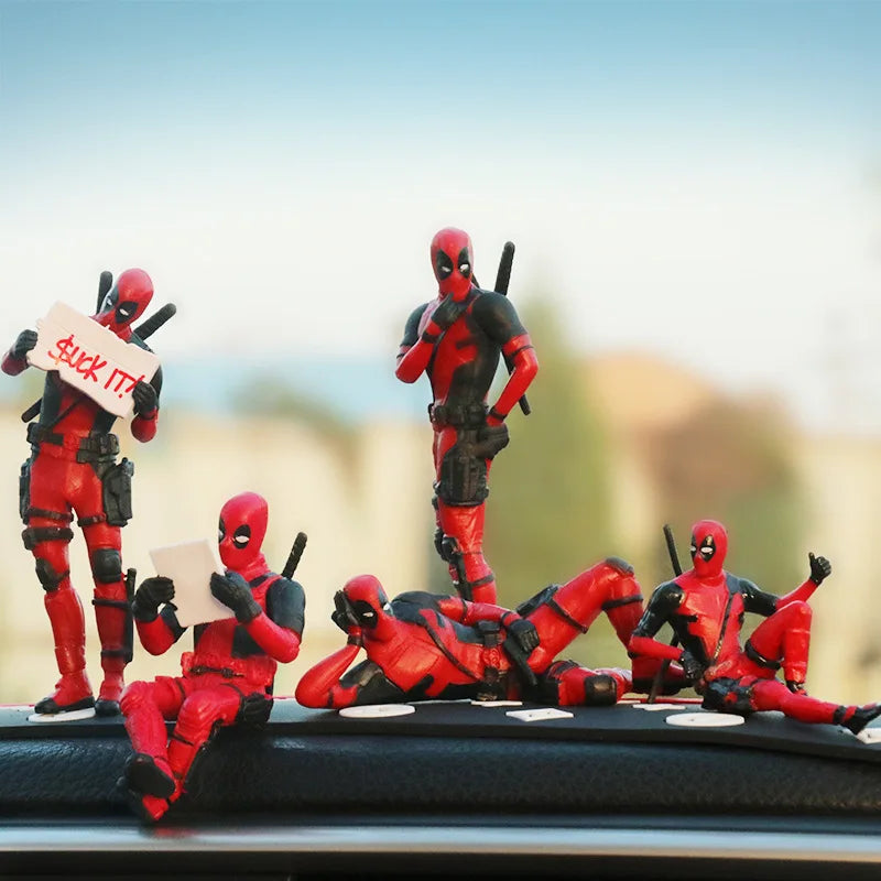 Deadpool Mini Car Figure | Interior Dashboard Pendant Car Accessories - The Eezee Shop
