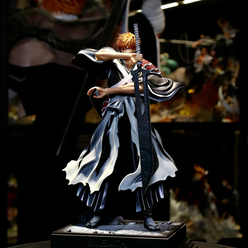 Ichigo Dual Blades Figure | 35cm Bleach Thousand-Year Blood War Collectible Figures - The Eezee Shop