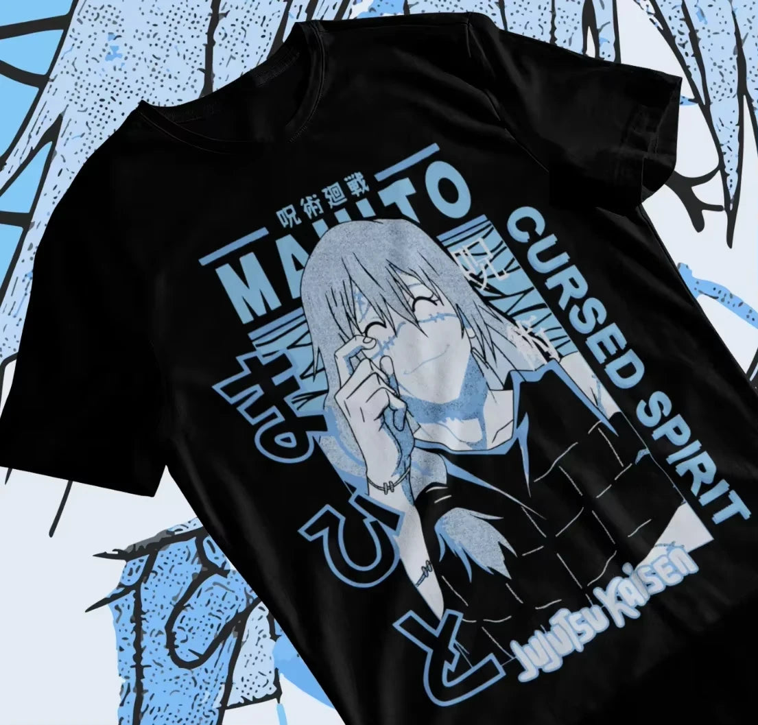 Mahito Graphic T-Shirt | Jujutsu Kaisen Unisex Sports Tee Graphic Tees - The Eezee Shop