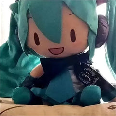 NEW Hatsune Miku Kawaii Cute Cartoon Doll Snow Hatsune Doll Creative Peripheral Pillow Trendy Personality Trendy Gift Wholesale