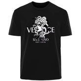 Medusa Head Graphic T-Shirt | Unisex Summer Print Tee Graphic Tees - The Eezee Shop