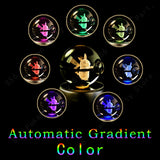 Pokemon 3D Crystal Ball Night Light | Mewtwo, Pikachu & Gengar Lamps & Night Lights - The Eezee Shop