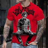Classic Joker 3D Print T-Shirt | Vintage Clown Graphic Tee Graphic Tees - The Eezee Shop